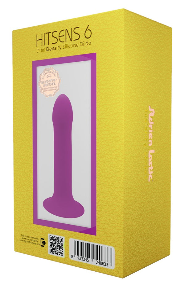 Adrien Lastic Hitsens 6 buigbare dildo - Paars - Adrien Lastic - SKU: 50008400000