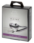 Fifty Shades of Grey satijn halsband - Zilver