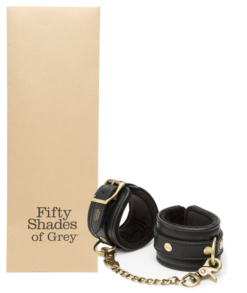 Fifty Shades of Grey Polsboeien Gebonden aan jou - Zwart