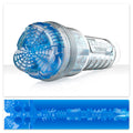 Fleshlight Trilkussen transparant met diepe keeltextuur - Blauw