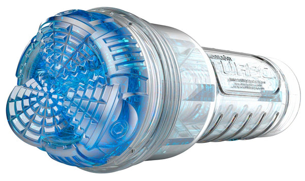 Fleshlight Turbo Core transparante masturbator - Blauw - Fleshlight - SKU: 50015950000