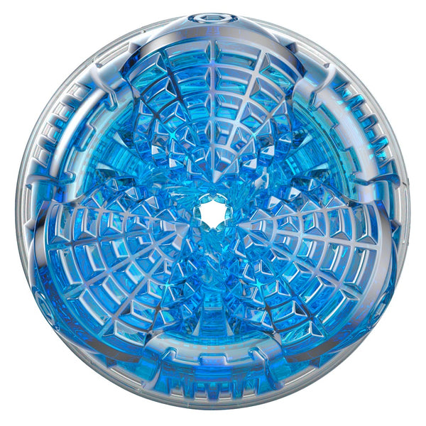 Fleshlight Turbo Core transparante masturbator - Blauw - Fleshlight - SKU: 50015950000
