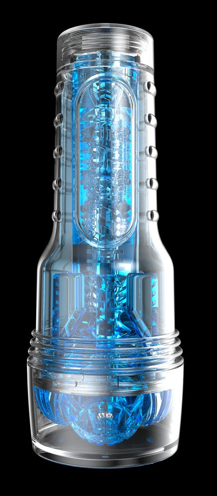 Fleshlight Turbo Core transparante masturbator - Blauw - Fleshlight - SKU: 50015950000