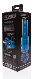 Fleshlight Trilkussen transparant met diepe keeltextuur - Blauw