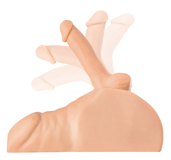 PDX Plus Mannelijke torso met beweegbare penis - Huidskleur - PDX Plus - SKU: 50016330000