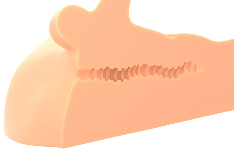 PDX Plus Mannelijke torso met beweegbare penis - Huidskleur