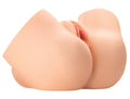 PDX Plus Torso-masturbator 360° met vagina & anus - Huidskleur