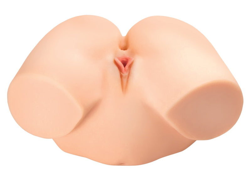 PDX Plus Torso-masturbator 360° met vagina & anus - Huidskleur