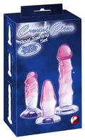 Crystal Anale training set met 3 texturen - Roze