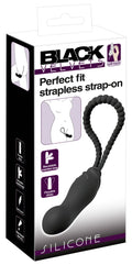 Black Velvets Strap-on - Zwart