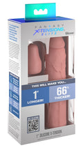 Fantasy X-Tensions Elite Penis sleeve met 66% omtrekvergroting - Huidskleur