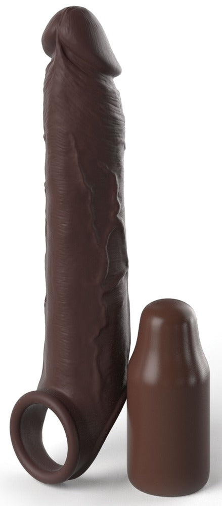Fantasy X-Tensions Elite 3" Silicone - Huidskleur Donker - Fantasy X-Tensions Elite - SKU: 50026050000