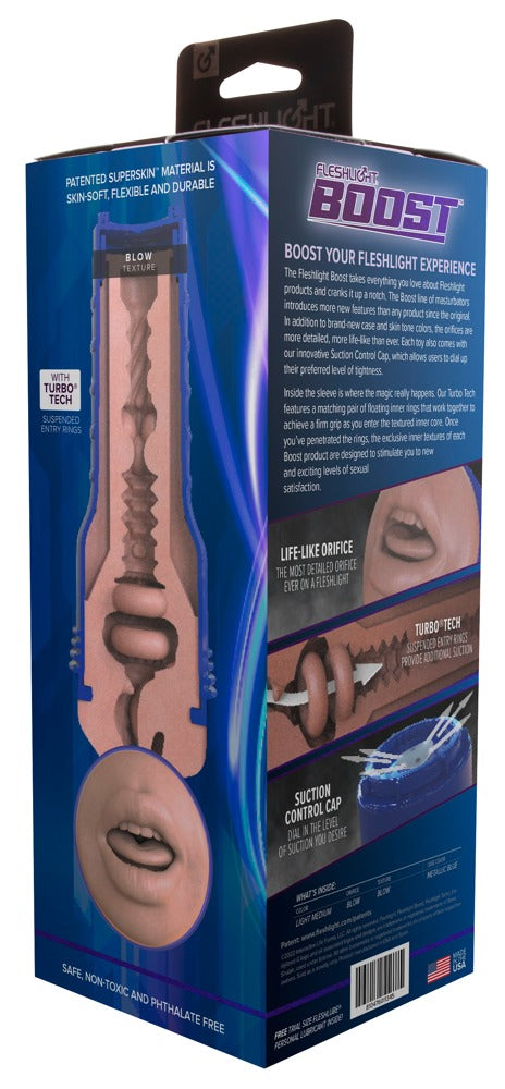 Fleshlight Boost Blow masturbator - Huidskleur - Fleshlight - SKU: 50029580000