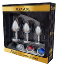 Alive Metal Plug Kit trio - Zilver