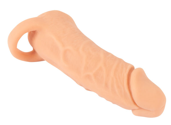 Nature Skin Uitbreiding met masturbator - Huidskleur - Nature Skin - SKU: 50033340000