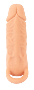 Nature Skin Uitbreiding met masturbator - Huidskleur