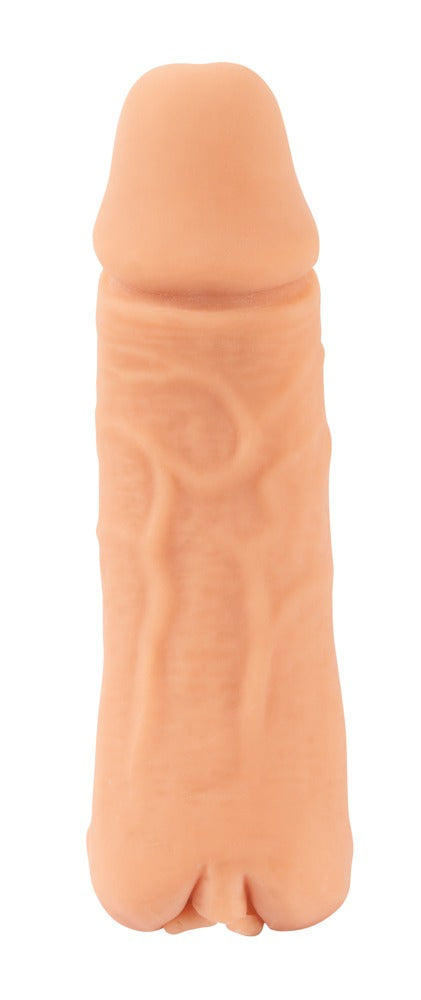 Nature Skin Uitbreiding met masturbator - Huidskleur - Nature Skin - SKU: 50033340000