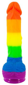 You2Toys Dildo regenboogkleurig met zuignap - Regenboog