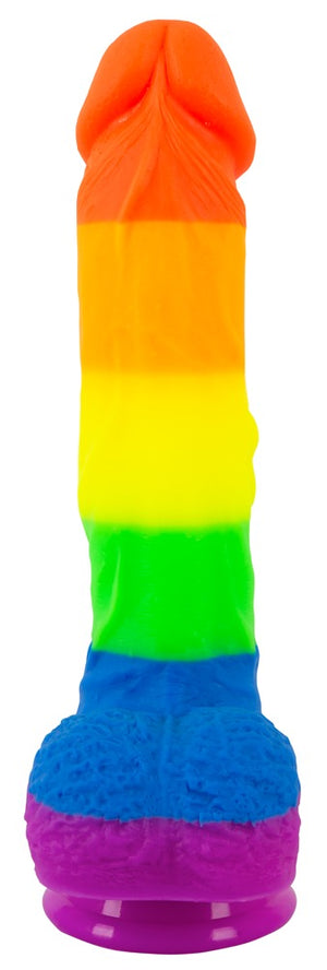 You2Toys Dildo regenboogkleurig met zuignap - Regenboog