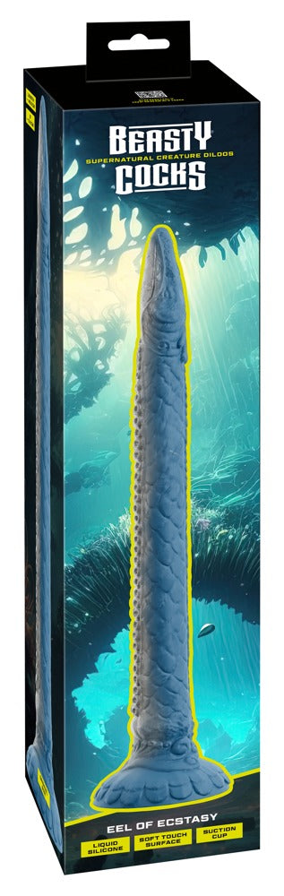 Beasty Cocks Eel of Ecstasy vibrator - Blauw - Beasty Cocks - SKU: 50033850000