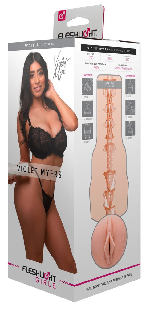 Fleshlight Violet Myers Waifu masturbator - Licht - Fleshlight - SKU: 50033930000