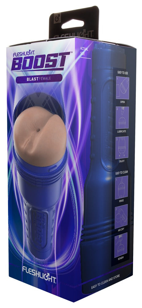 Fleshlight Pijpen met zuigkrachtregeling en Turbo Tech ringen - Huidskleur - Fleshlight - SKU: 50035040000