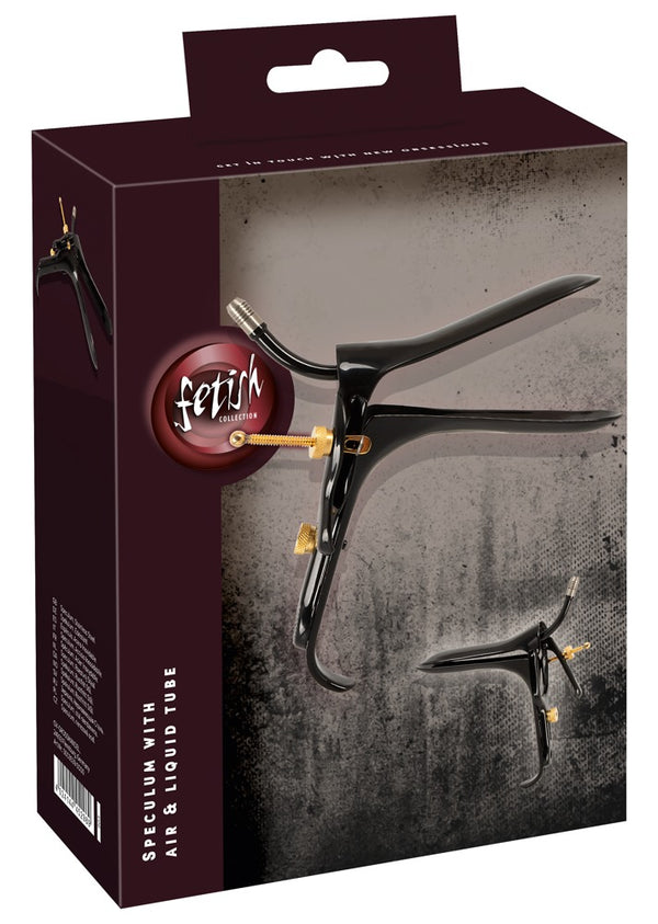 fetish Collection speculum met luchtbuis - Zwart - fetish Collection - SKU: 50035390000