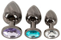 ANOS Buttplug set - Zwart