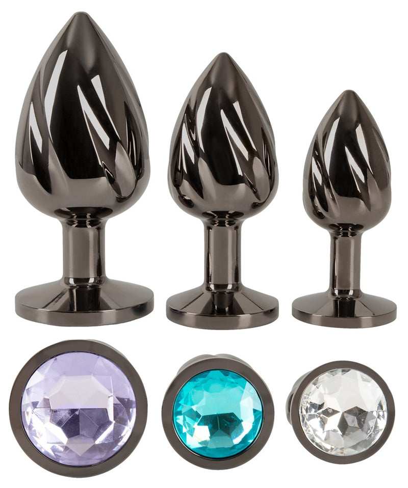 ANOS Buttplug set - Zwart