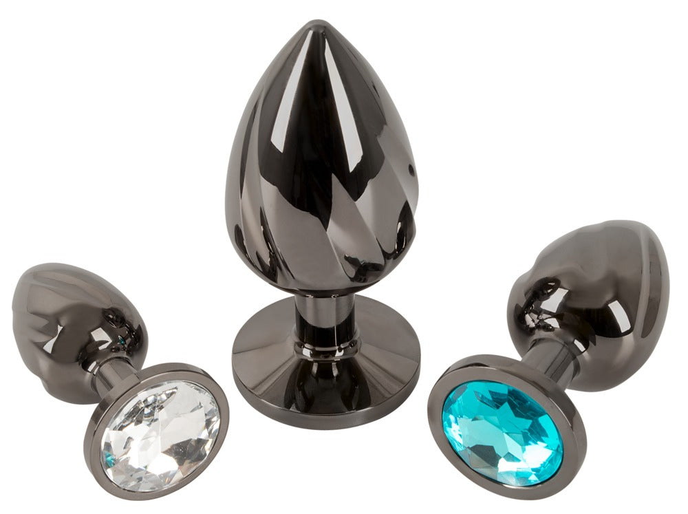 Metalen buttplug set