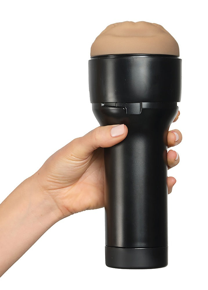 Kiiroo FeelVictoria June Mouth masturbator - Zwart