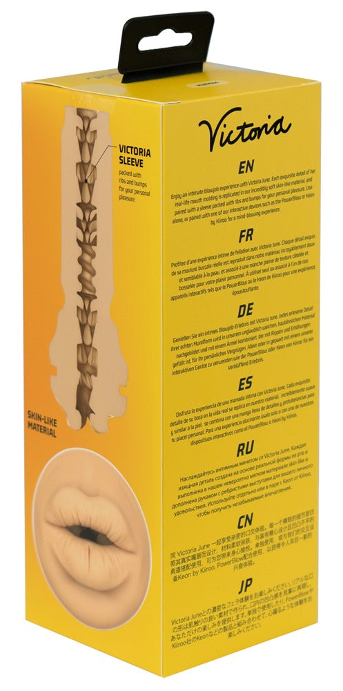 Kiiroo Mond - Zwart - Kiiroo - SKU: 50036280000