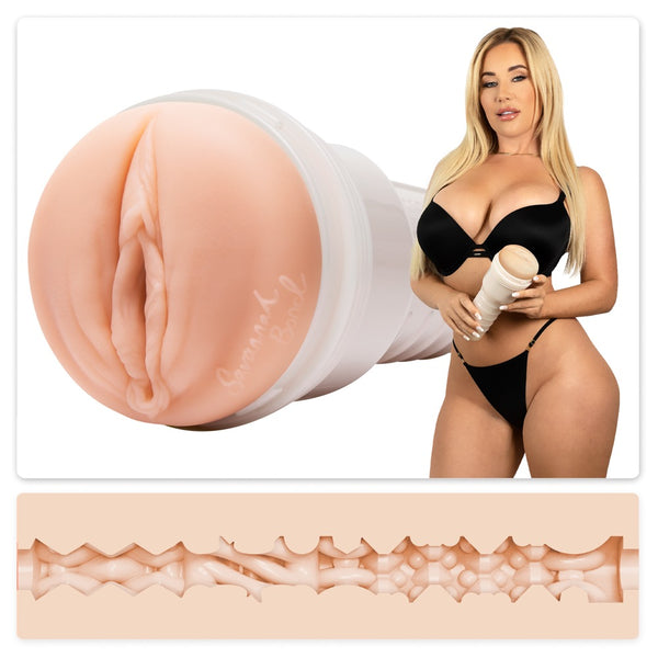 Fleshlight Savannah Bond masturbator - Huidskleur Licht - Fleshlight - SKU: 50036950000
