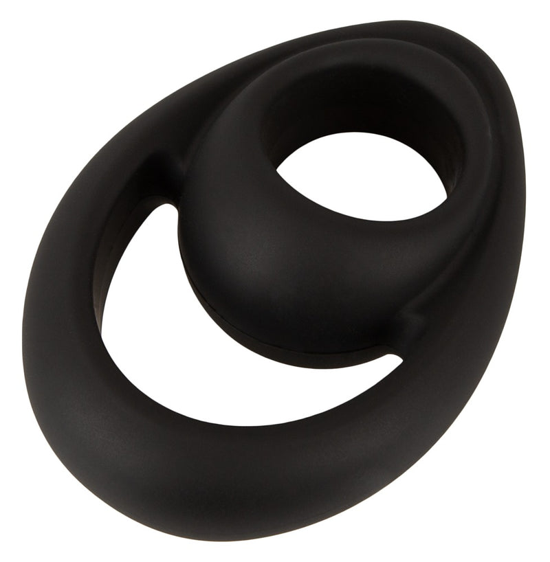 Erecto Cockring met ballring - Zwart