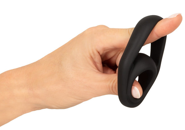 Erecto Cock & Ball Ring maritiem - Zwart - Erecto - SKU: 50037680000