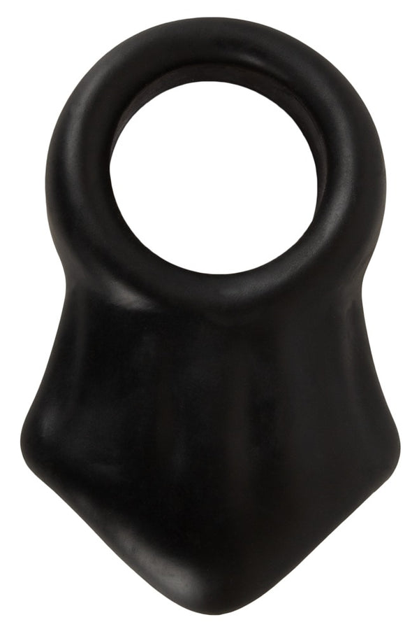 Erecto Cock Ring met ballenrekker - Zwart - Erecto - SKU: 50037840000