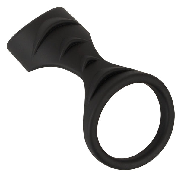 Erecto Cock Sleeve met Kogelring - Zwart - Erecto - SKU: 50037920000