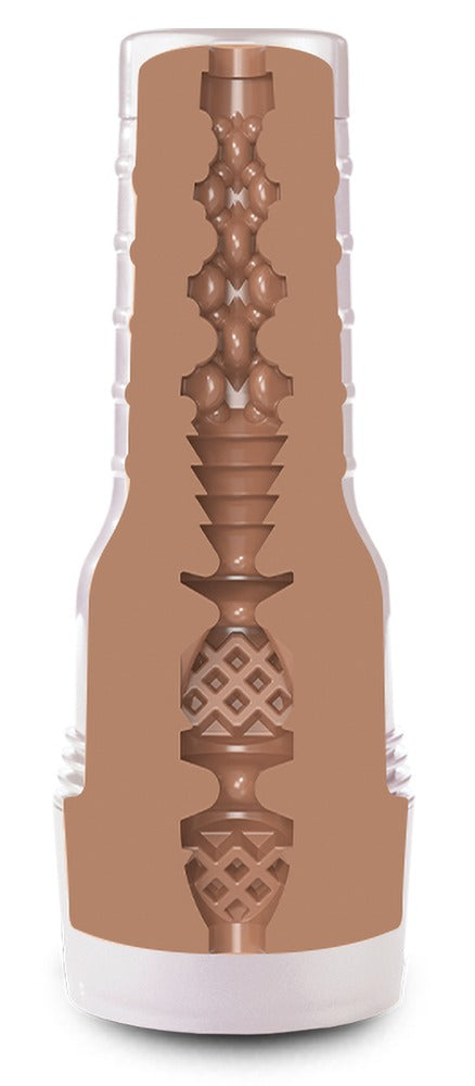 Fleshlight Grip masturbator met voorgevormde opening - Huidskleur - Fleshlight - SKU: 50038570000
