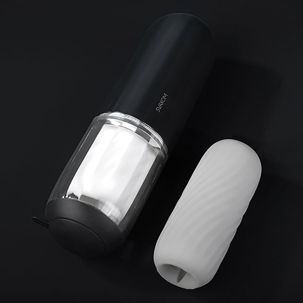 SVAKOM Vervangende sleeve met textuur - Wit - SVAKOM - SKU: 50038730000