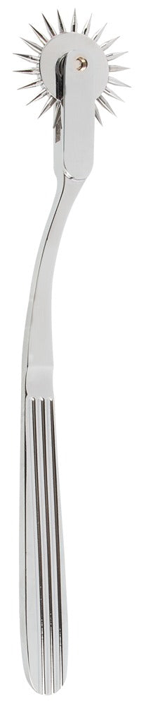 fetish Collection Pinwiel met scherpe spikes - Zilver
