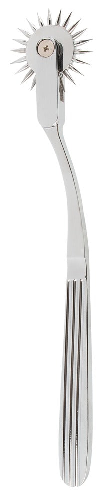 fetish Collection Pinwiel met scherpe spikes - Zilver
