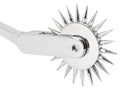 fetish Collection Pinwiel met scherpe spikes - Zilver