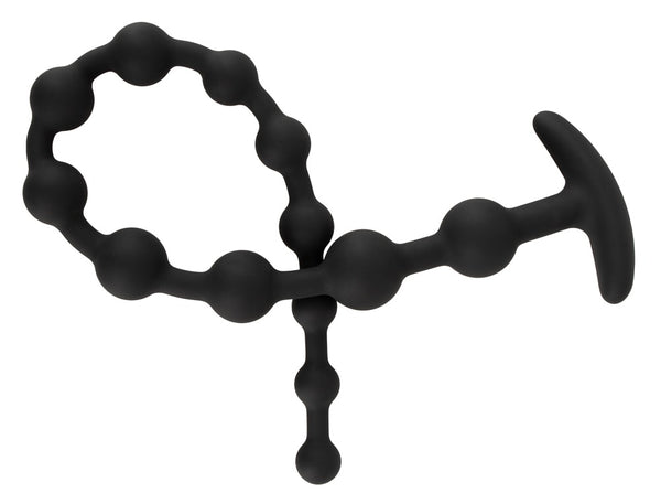 Black Velvets Anal beads - Zwart - Black Velvets - SKU: 50039540000