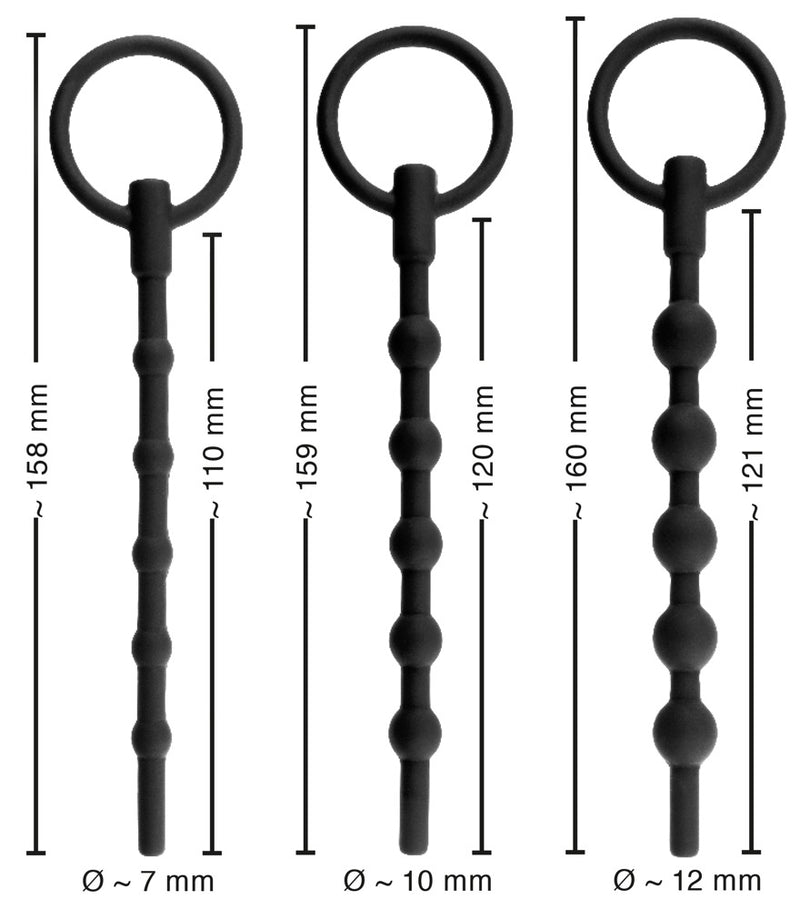 Penisplug Opleiding set - Zwart