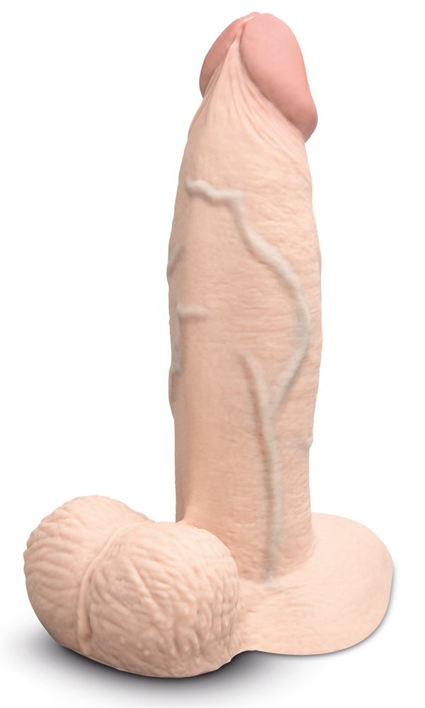 b-Vibe slipskin girthy dildo - Huidskleur Licht - b-Vibe - SKU: 50040470000