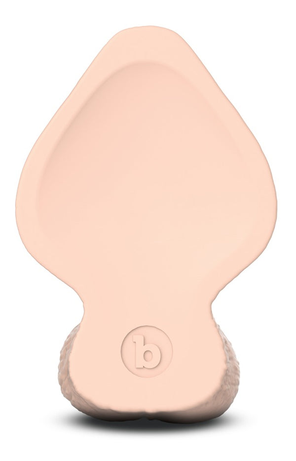b-Vibe slipskin girthy dildo - Huidskleur Licht - b-Vibe - SKU: 50040470000