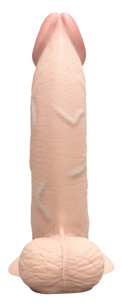 b-Vibe Slipskin dildo gebogen met zuignap - Huidskleur - b-Vibe - SKU: 50040550000