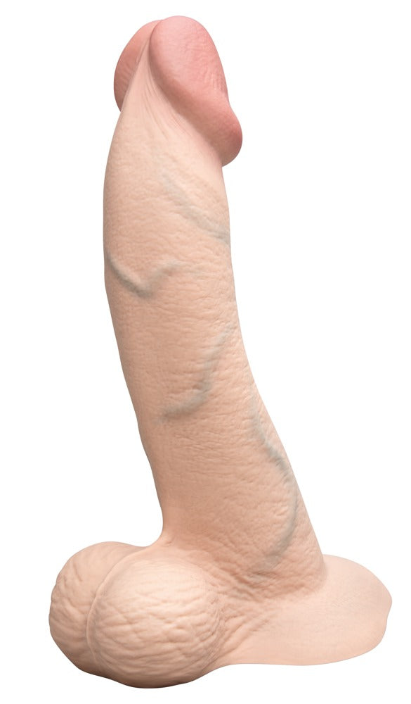 b-Vibe slipskin curvy gebogen dildo - Huidskleur Licht - b-Vibe - SKU: 50040630000