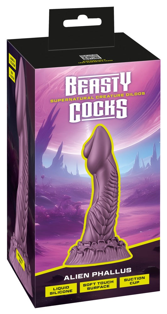 Beasty Cocks Alien phallus - Paars - Beasty Cocks - SKU: 50041360000
