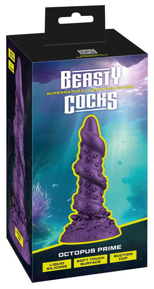 Beasty Cocks Dildo - Paars - Beasty Cocks - SKU: 50041440000